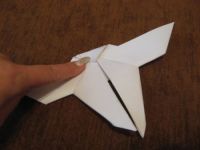 bagaimana membuat kupu-kupu diperbuat daripada kertas 16