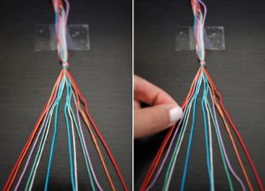 bagaimana membuat gelang dari thread1