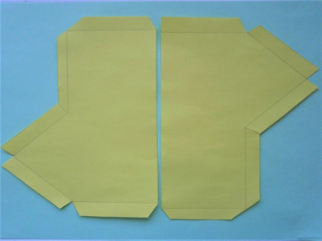 memotong butiran dinding kertas kuning