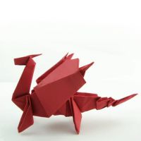 как сделать дракона из бумаги