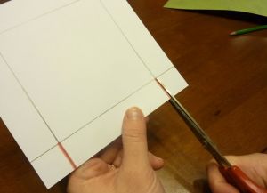 kaip padaryti popieriaus dėžutę 3