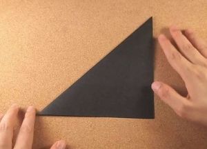 Bagaimana cara membuat kunai dari kertas 3