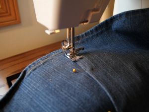 bagaimana untuk menjahit skirt jeans12