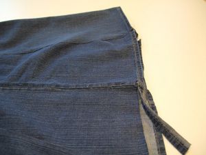 bagaimana untuk menjahit skirt dari jeans19