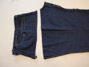 bagaimana untuk menjahit skirt dari jeans3