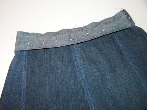 bagaimana untuk menjahit skirt jeans34