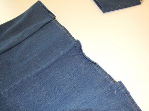 bagaimana untuk menjahit skirt jeans8