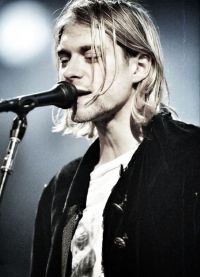 Kurt Cobain sul palco