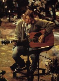 Kurt Cobain al concerto