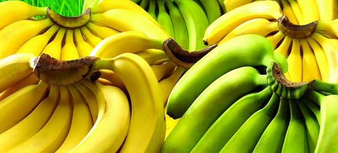 kokie bananai yra naudingesni nei žalia ar geltona
