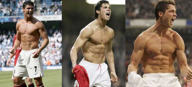 Crescita di Cristiano Ronaldo