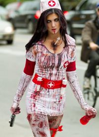 костюм медсестры на хэллоуин 1