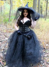 костюм ведьмы на хэллоуин 5