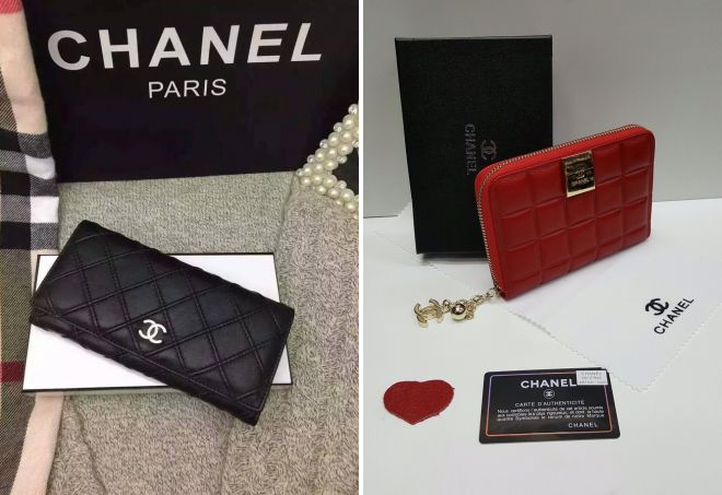 dompet kulit Chanel