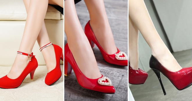 Красные туфли – с чем носить и как правильно сочетать?