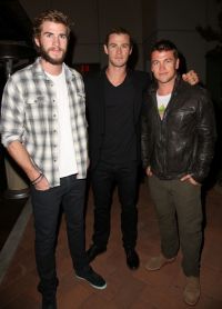 Luke, Liam e Chris Hemsworth nella vita di tutti i giorni