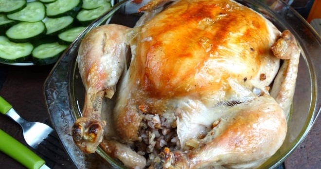 Pollo ripieno di grano saraceno - le ricette più gustose cotte nei piatti del forno