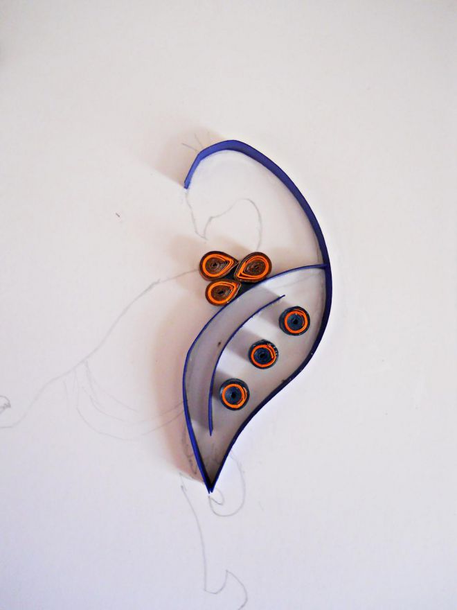quilling peacock 27