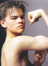 Leonardo DiCaprio nuo jauno amžiaus stebėjo figūrą