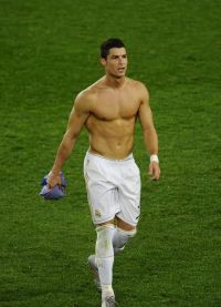 Cristiano Ronaldo po žaidimo