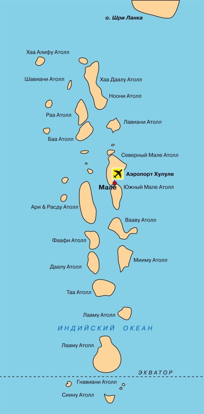 Maladewa di peta dunia