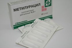 Suppositori Methyluracil di ginekologi