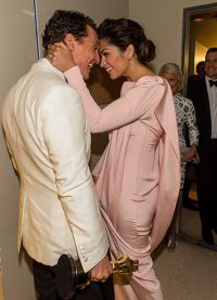 Мэттью МакКонахи с женой на вручении премии Оскар