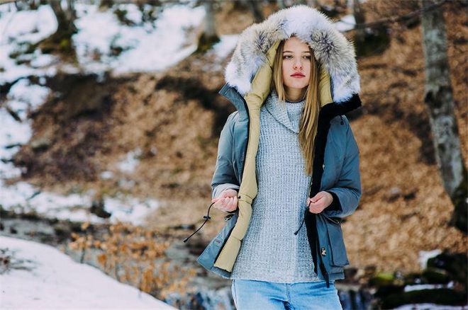jaket musim sejuk fesyen untuk perempuan