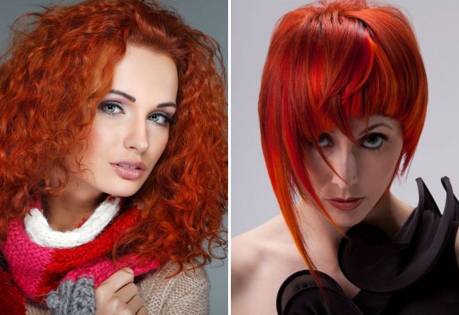 赤毛のための髪の色の2018