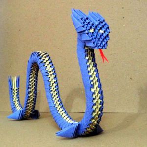 Модульное оригами - дракон26