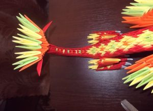 Модульное оригами - дракон42