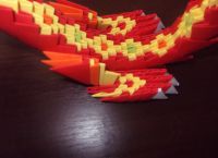 Модульное оригами - дракон55