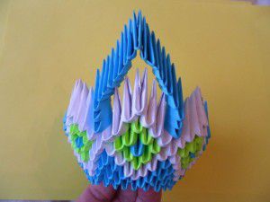 Origami modulare - ragazza dolce19