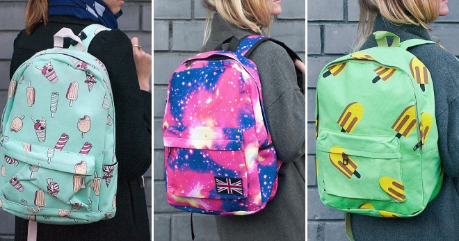 Молодежные рюкзаки – самые модные модели для девушек