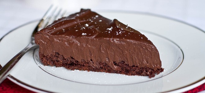 муссовый шоколадный торт рецепт