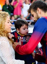 Shakira e Milan tifano per Gerarda