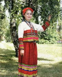 costume popolare della russia