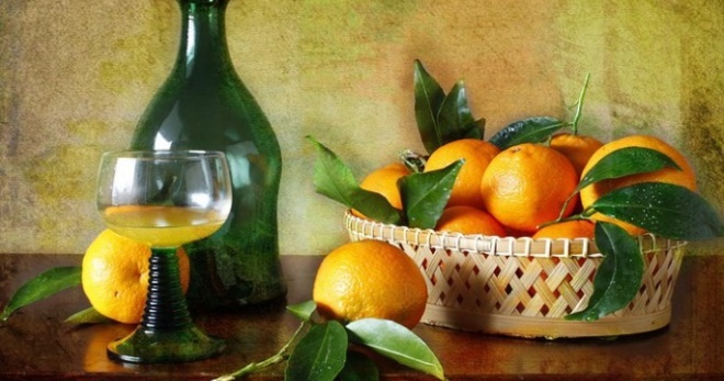Berwarna pada tangerin - resipi terbaik dari kerak dan daging buah sitrus