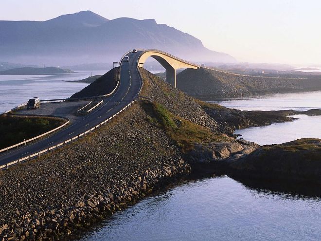 ノルウェーの大西洋道路