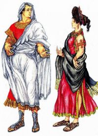 senovinių romų drabužiai 5