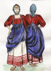 pakaian kuno Slavs 2