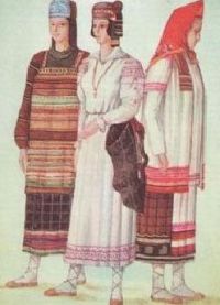 pakaian kuno Slavs 8