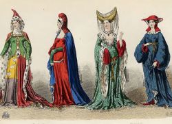 одежда средневековья