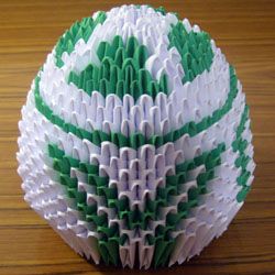 оригами пасхальное яйцо 9