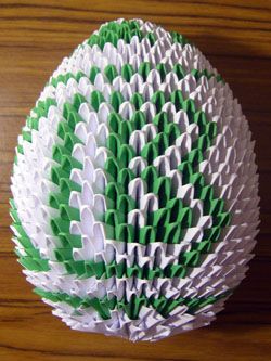 оригами пасхальное яйцо 9 4