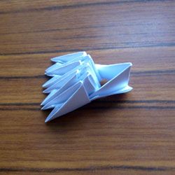 оригами пасхальное яйцо 3