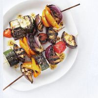 Resipi sayur-sayuran shish kebab