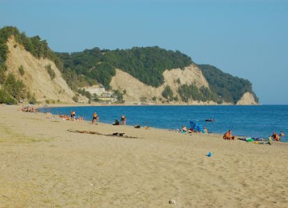 pantai berpasir Abkhazia foto 4