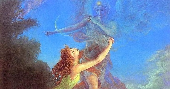 Psiche in Mythology - storia d'amore di Psiche e Cupido