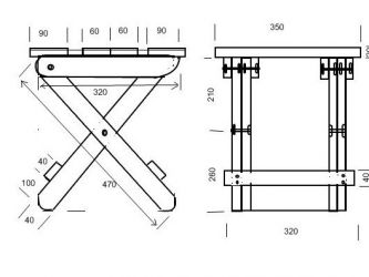 Раскладной стул своими руками 1